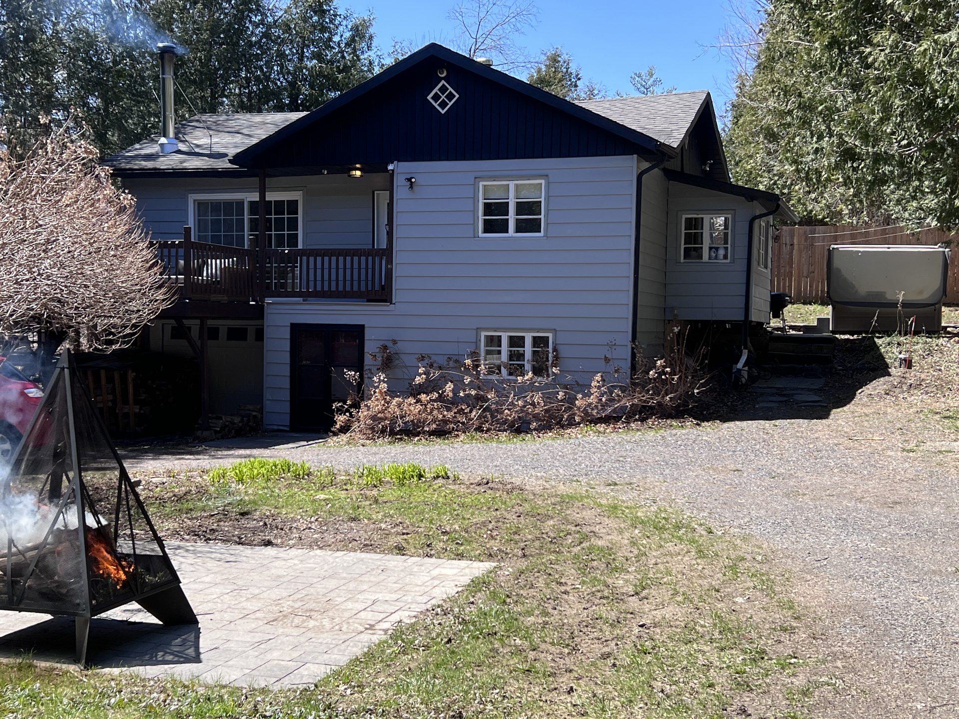 Exterior of Le Hibou de Vale Perkins chalet